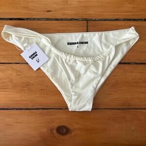Sienna swim cream bikini bottoms